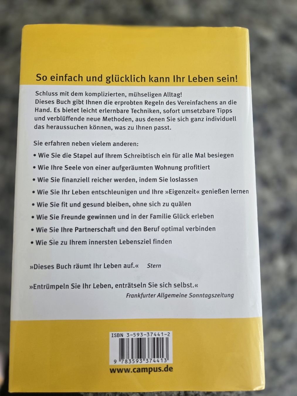 Livres: Buch: Simplify Your Life  – Neuf (Voir description) à Stans par chessy. 1
