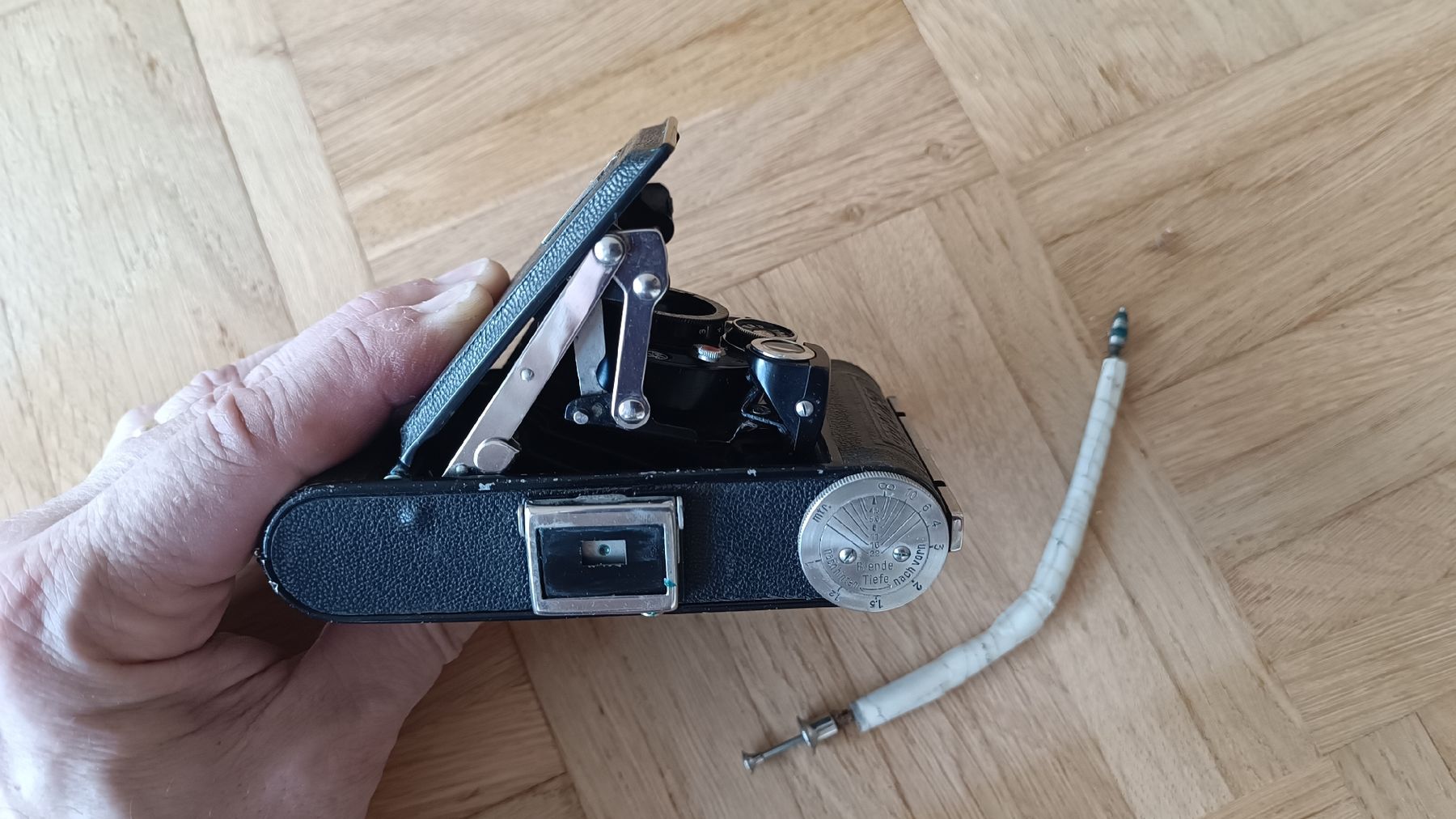 Fotocamera: Faltbalgkamera Vollenda Nagel – Usato da Baden venduto da zuppel 6