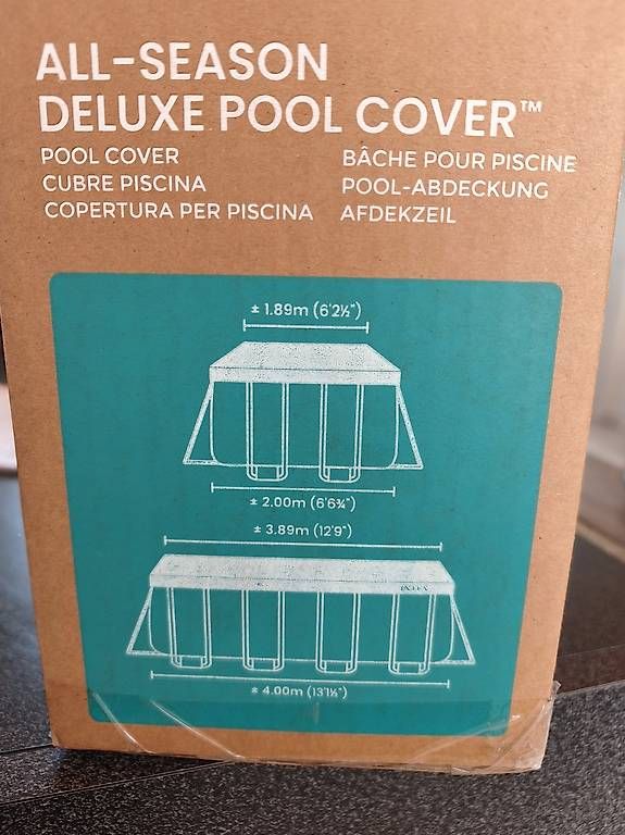 Schwimmbad: Pool Abdeckung  – Gebraucht aus Frauenkappelen von Bischugranschi