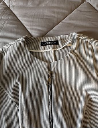Coconuda Striped Suit Size 42, Made in Italy