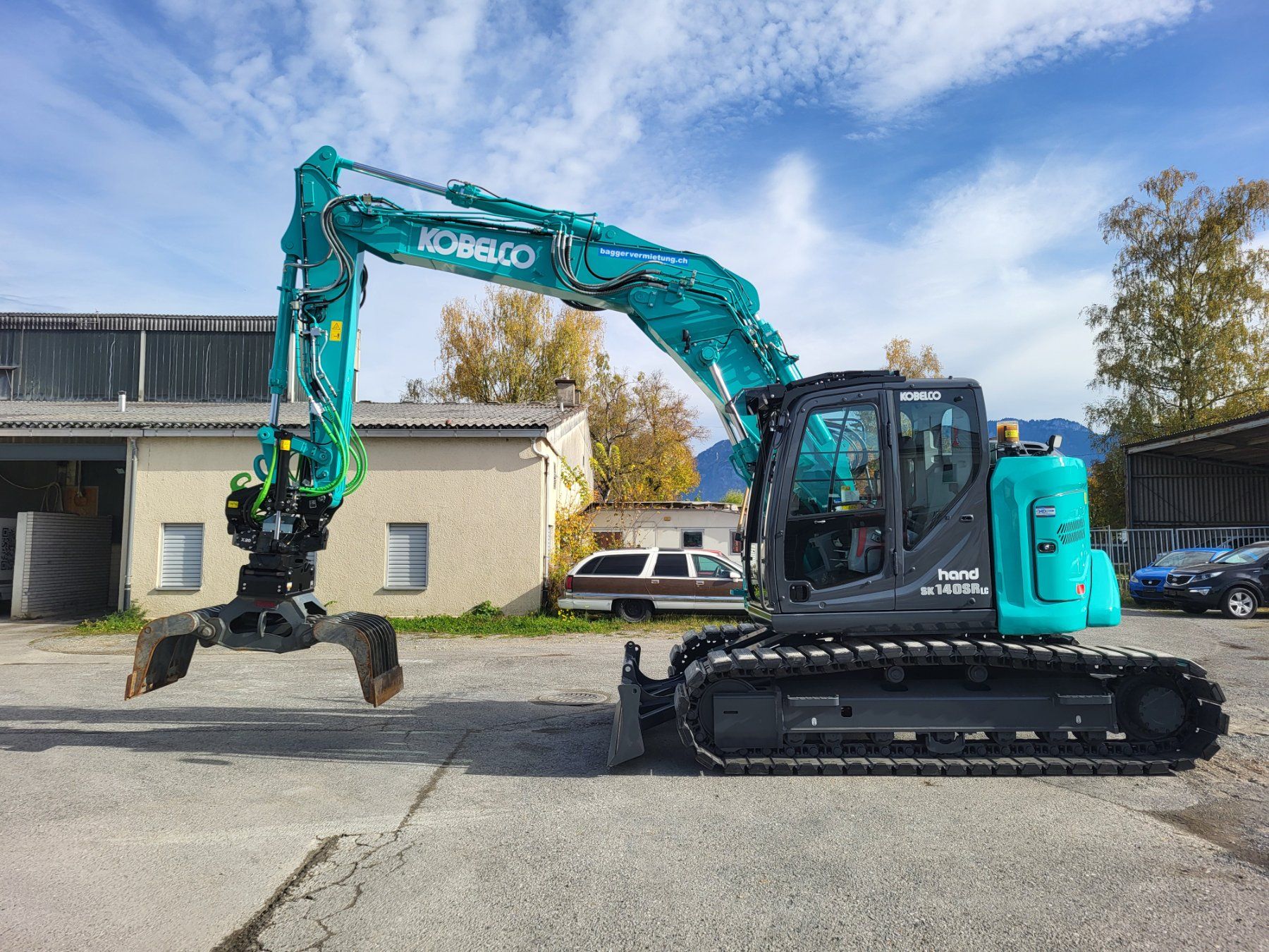 Kobelco Bagger: 18 t Bagger Kobelco mit Tiltrotator Mieten – Neu (gemäss Beschreibung) aus Widnau von weruwi 4