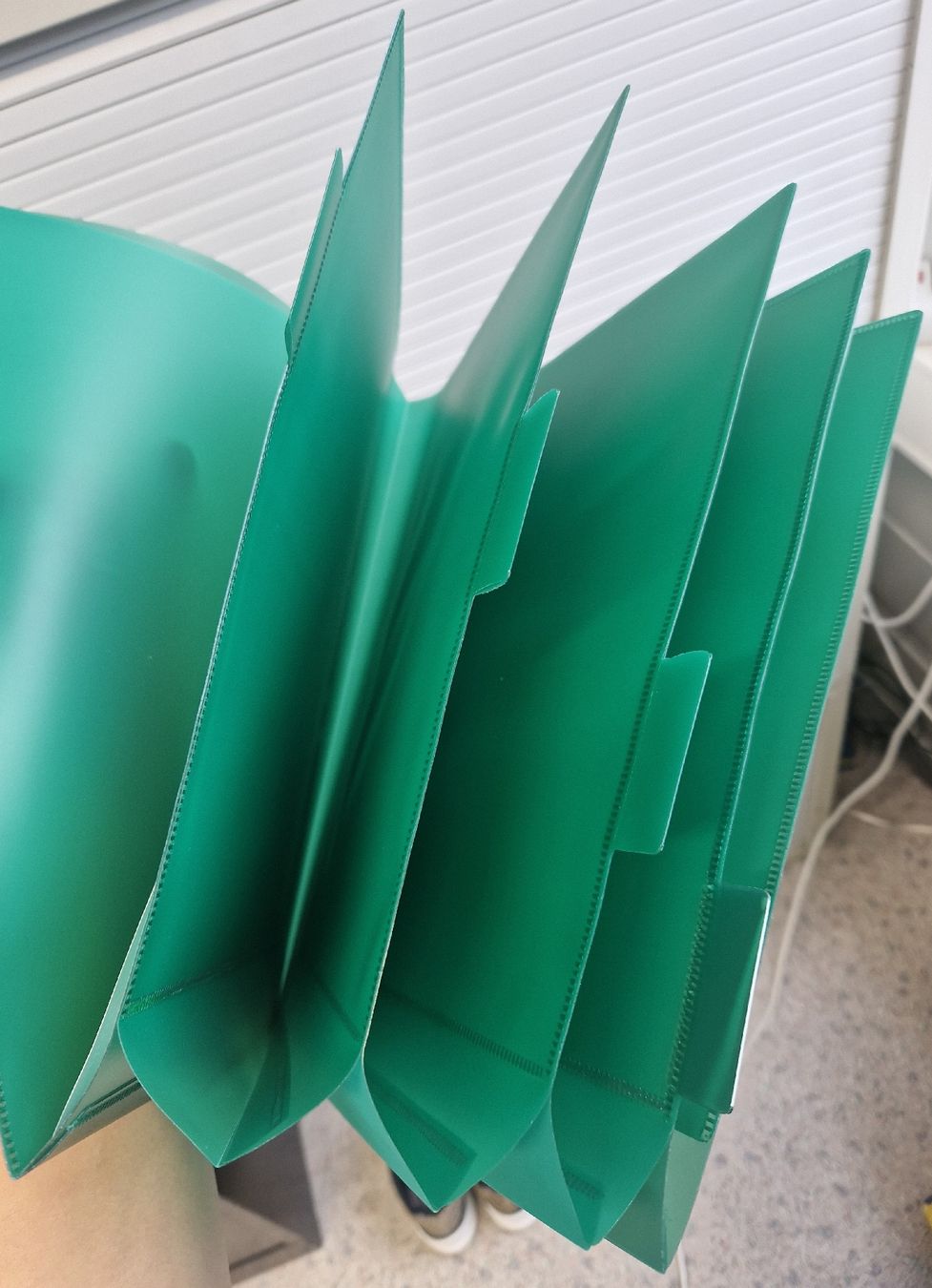 Valigie & Borse: Lot de 3 porte-documents verts à 5 compartiments – Nuovo e nell'imballaggio originale da Court venduto da car_lc8s 1