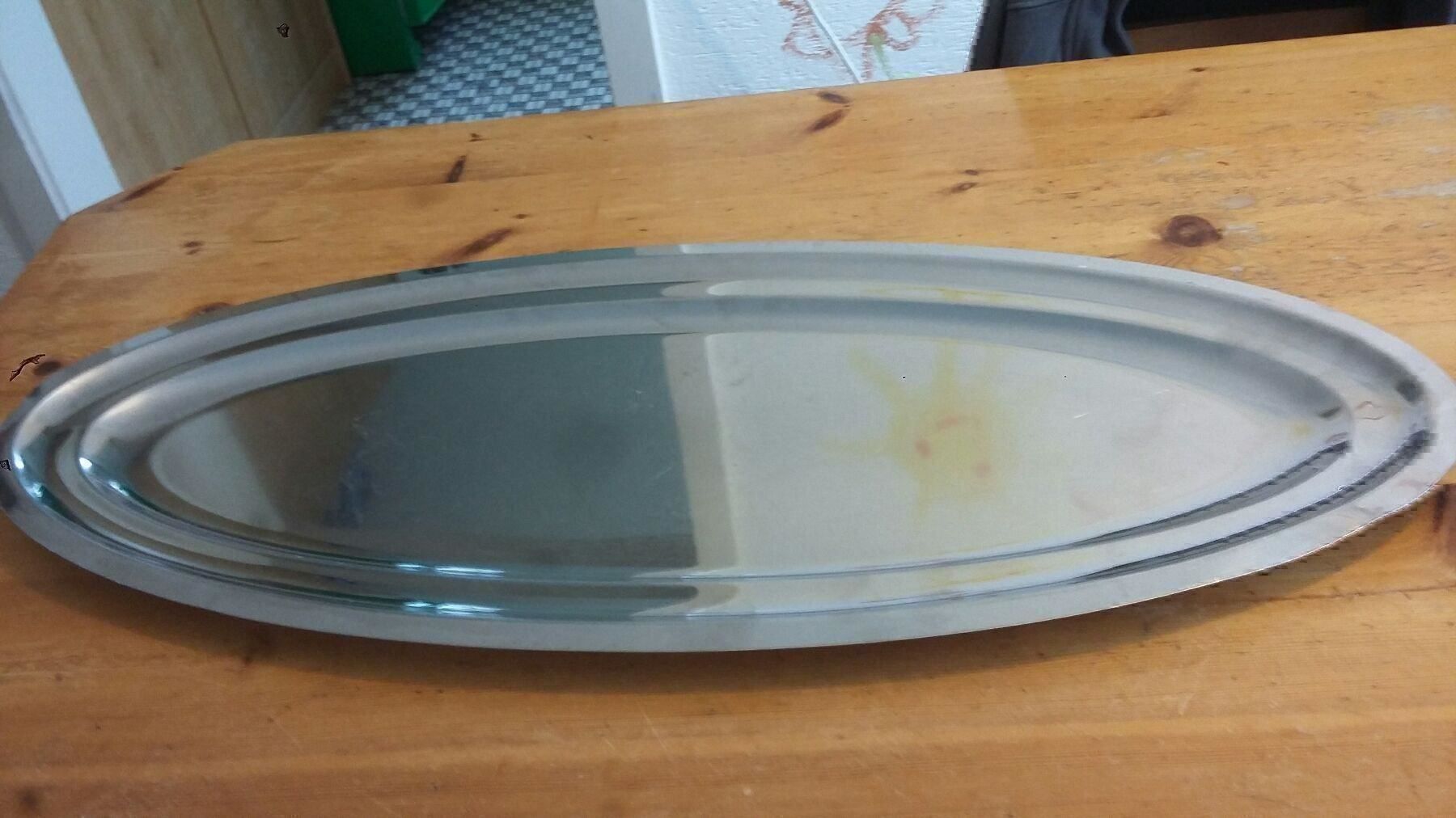 Piatti di portata: 1 plat inox???(Occasion) – Usato da Miecourt venduto da Marly1 2