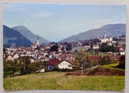 Schwyz mit Blick auf Rigi und Rossberg