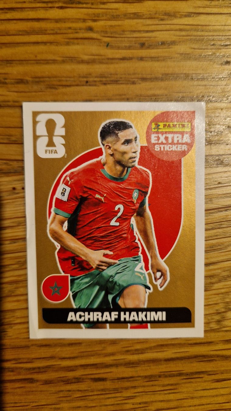 Panini Cartes à collectionner: Panini Extra Sticker Hakimi – Neuf (Voir description) à Steinhausen par Bobele