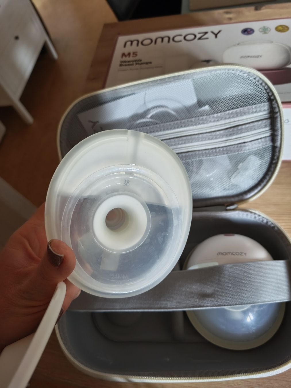 Momcozy Stillzubehör: Momcozy M5 Milchpumpe  – Gebraucht aus Remigen von moondance1989 3