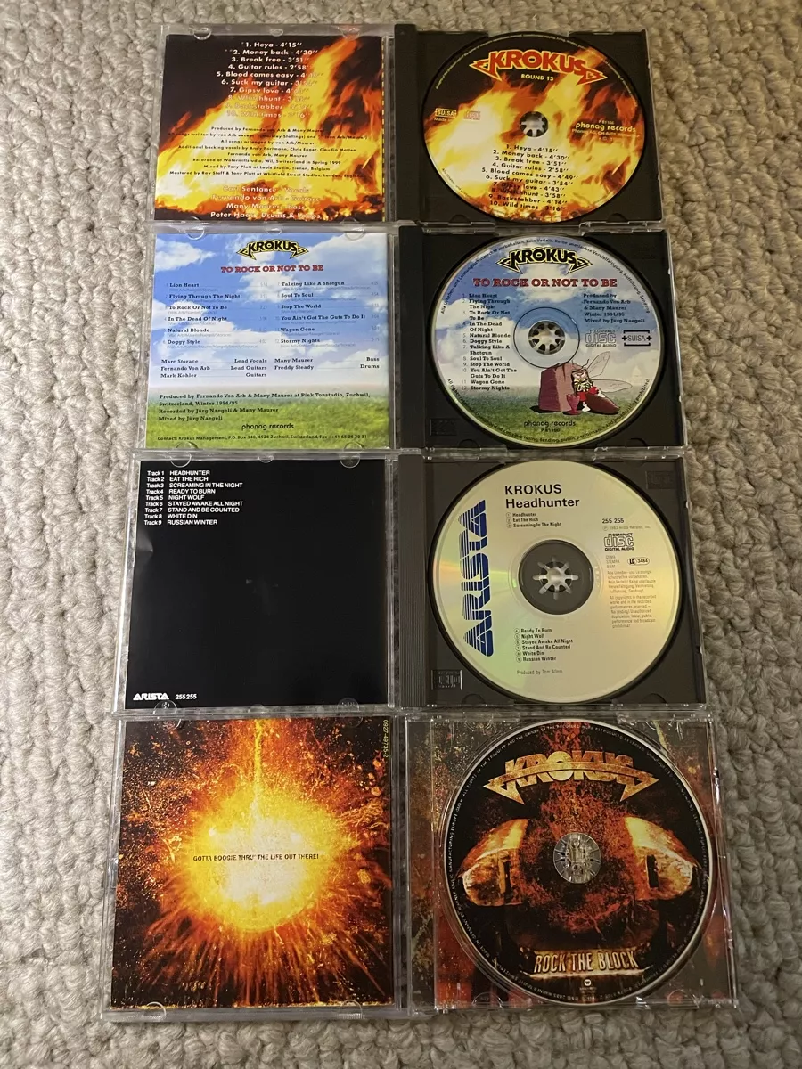 CD: 4x Krokus  – Nuovo (secondo la descrizione) da Reinach AG venduto da trigger7811 1
