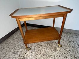Servierboy LOTOS Servierwagen Salontisch fahrbar vintage