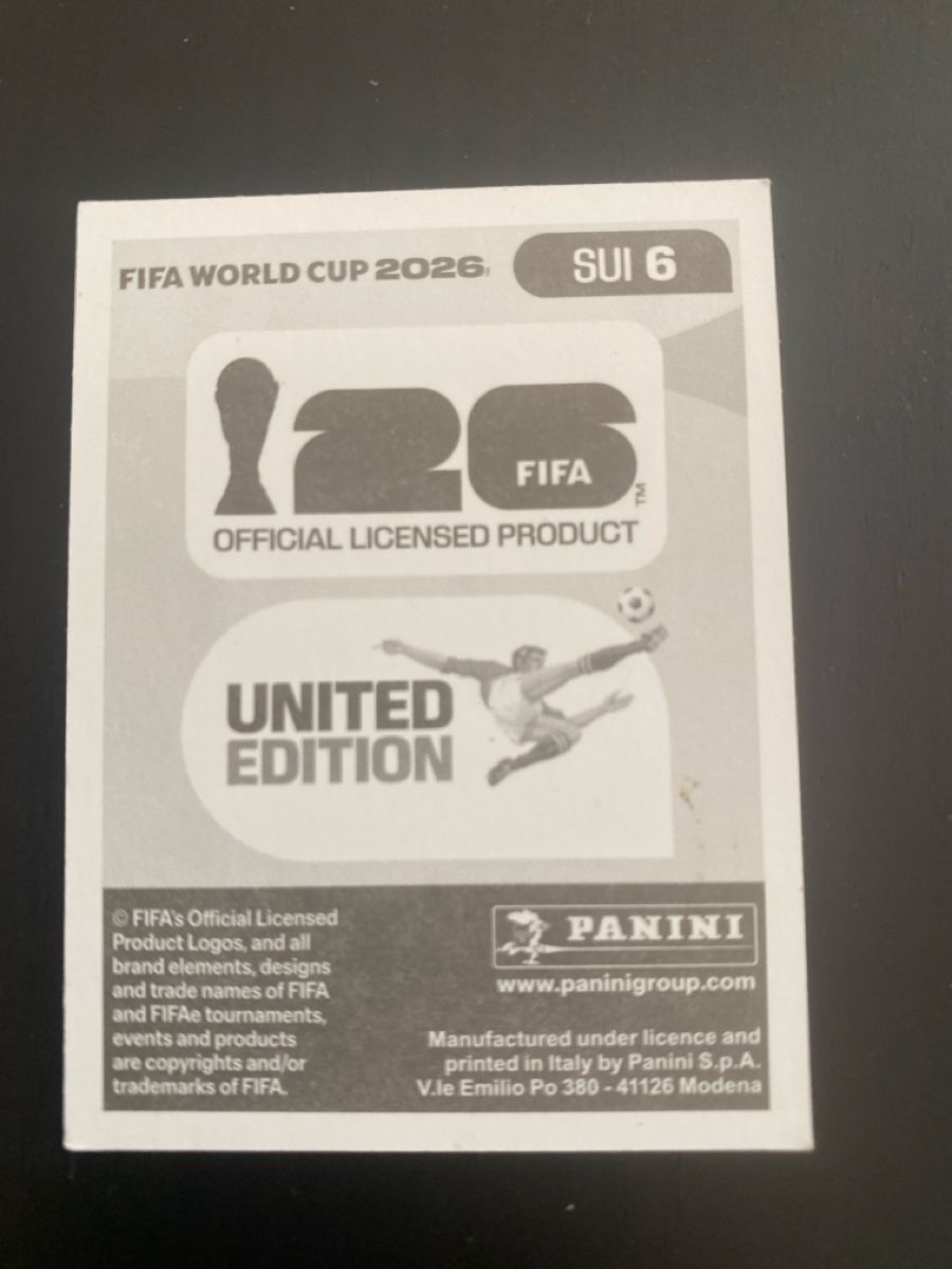 Panini Cartes à collectionner: PANINI SUI 6 – D'occasion à Baden par Dunkelheit 1