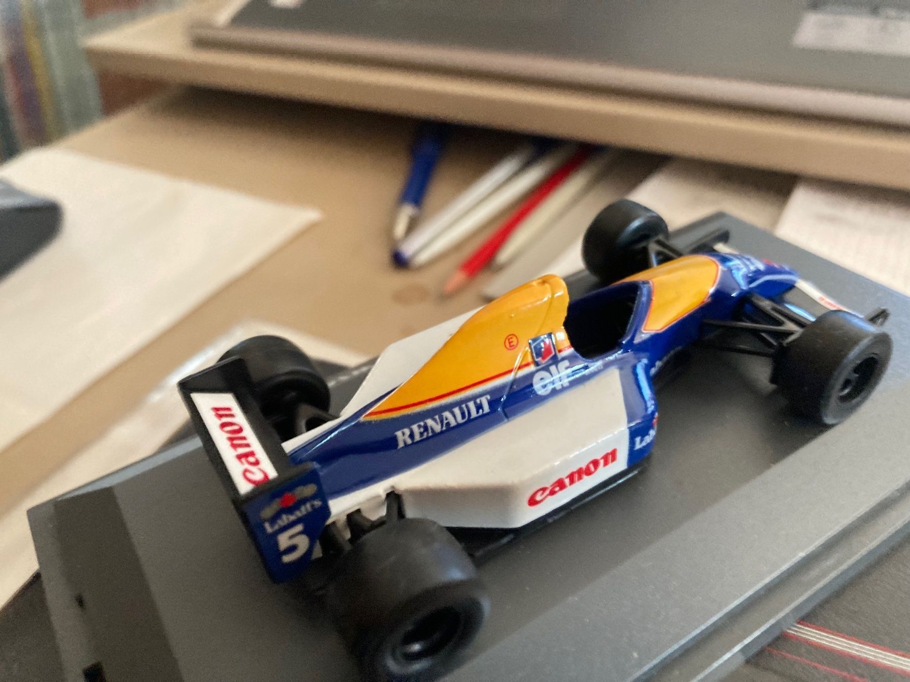 Renault Modellini d'auto: Williams Renault FW14B.  1/43 – Usato da Versoix venduto da Jeannot57 4