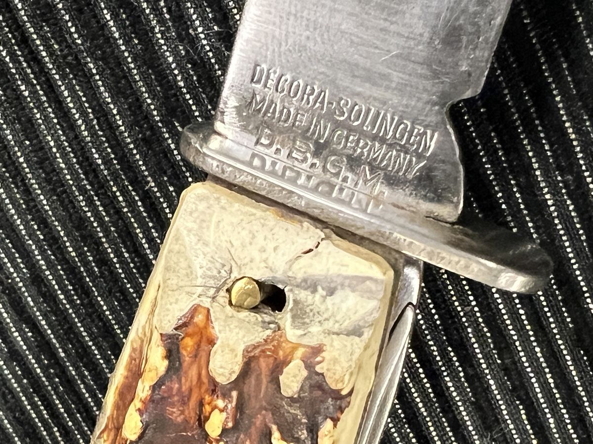 Solingen Posate: DÉCORA SOLINGEN COUTEAU – Usato da Genève venduto da Leboucheoreilles 4