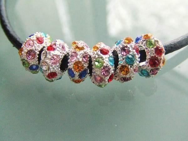 Perle (finte): Strass Perle Multicolor 10mm – Nuovo (secondo la descrizione) da Alpnachstad venduto da perlengaby 1