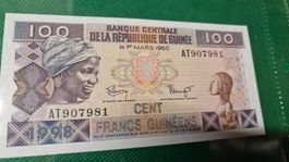 Banknote Repúblique de Guinée 1960