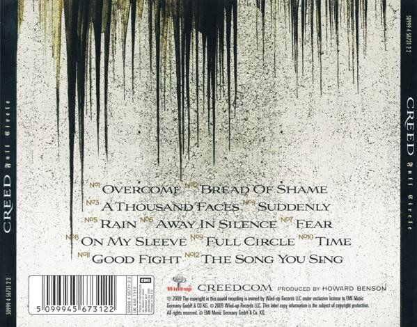 CD: CD Creed - Full circle (2009) – Usato da Möriken AG venduto da mineralia 1