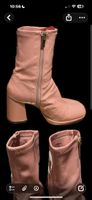Stiefeletten rosa Blockabsatz Grösse 38 neu