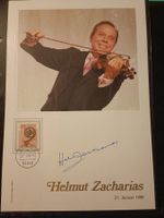 Helmut Zacharias - Philswiss Karte -18x26cm