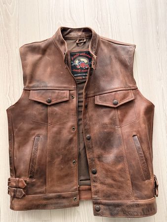 Gilet en cuire EL Diablo