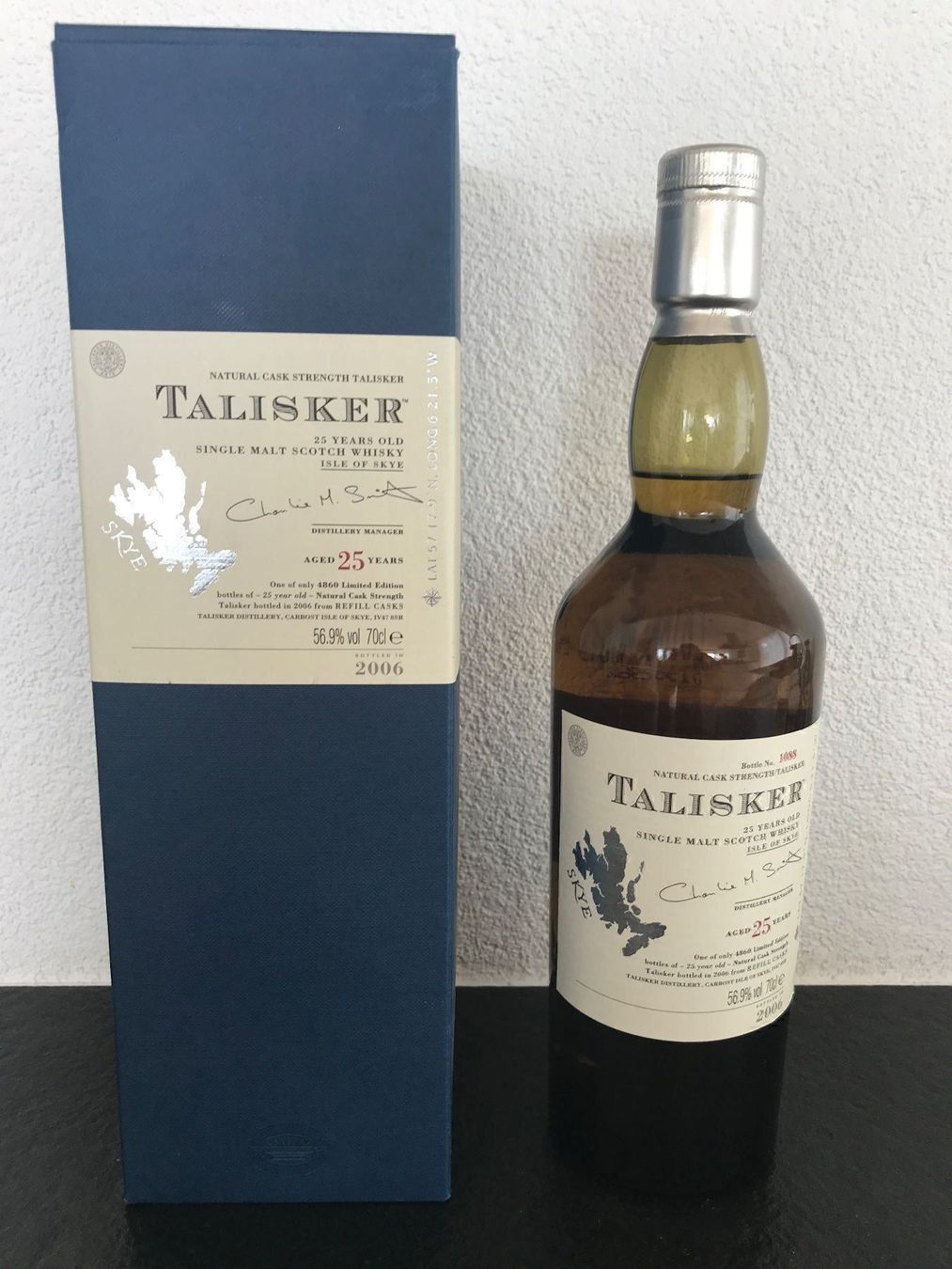 Talisker Spirituosen: TALISKER 25 Years 2006 56,9% vol. – Neu und originalverpackt aus Utzigen von Lavendel1975