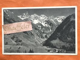 Alte Ansichtskarte Einödsbach Allgäu, Original von 1916