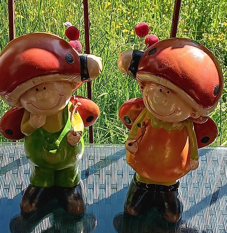 Statuette: 2er Set Glückskäfer-Deko ca.24 cm hoch – Usato da Staufen venduto da mar_wf6r