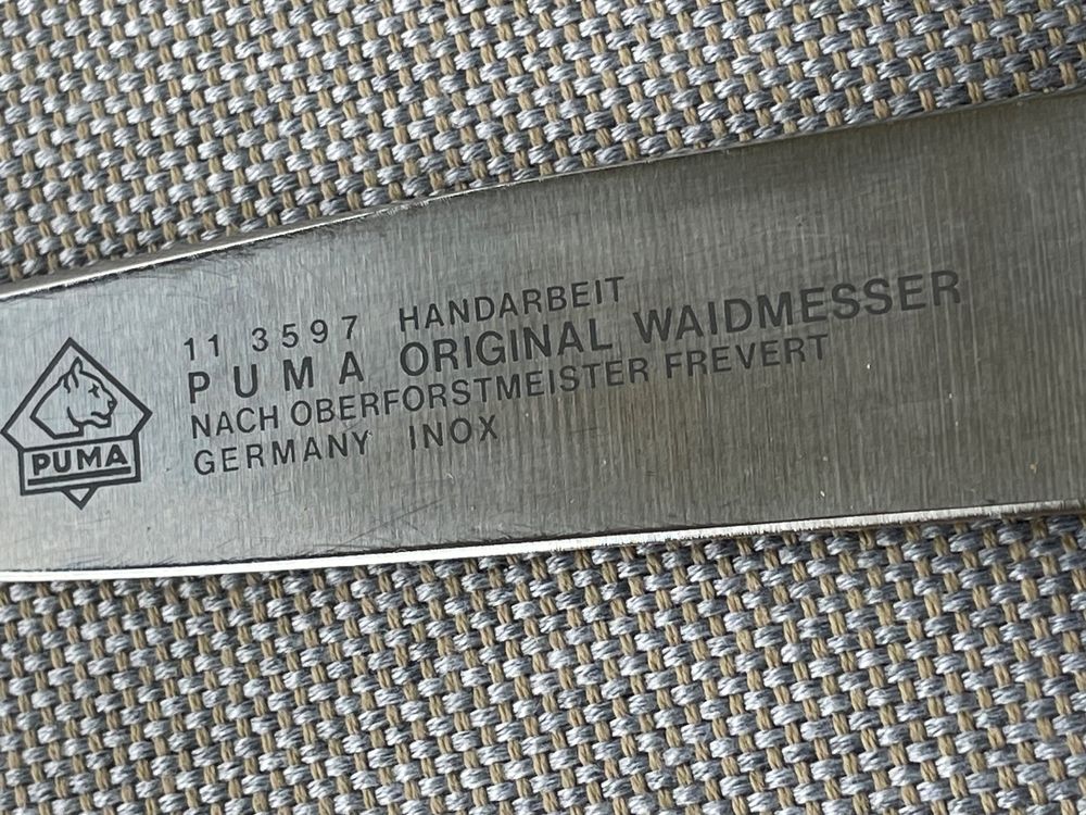 Alte Jagdmesser Puma Handarbeit Kaufen auf Ricardo