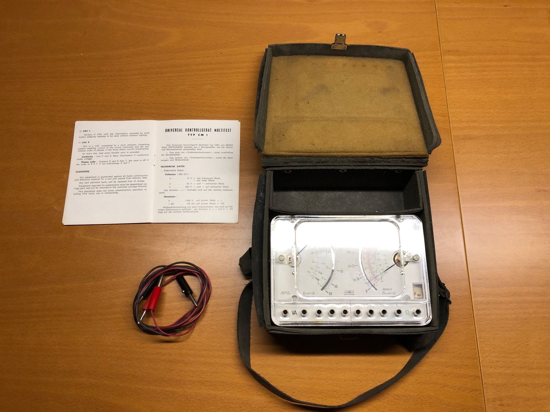 Tutti gli attrezzi: Multitest analog Type CM I – Usato da Heimisbach venduto da inf_qf26 4