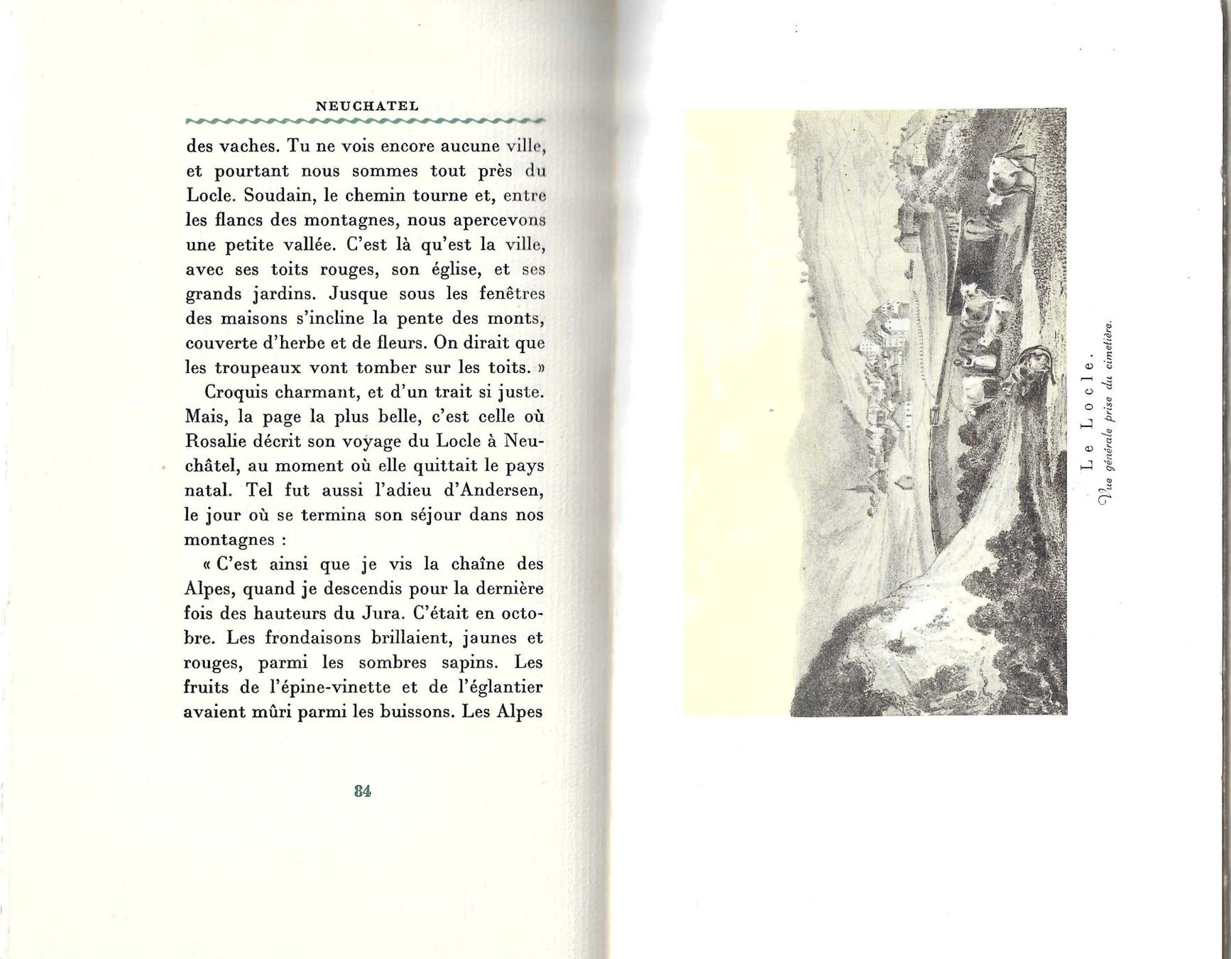 Bücher: Neuchâtel Pays de tourisme - 1948 Charly Guyot – Gebraucht aus Savagnier von Ne2065 5