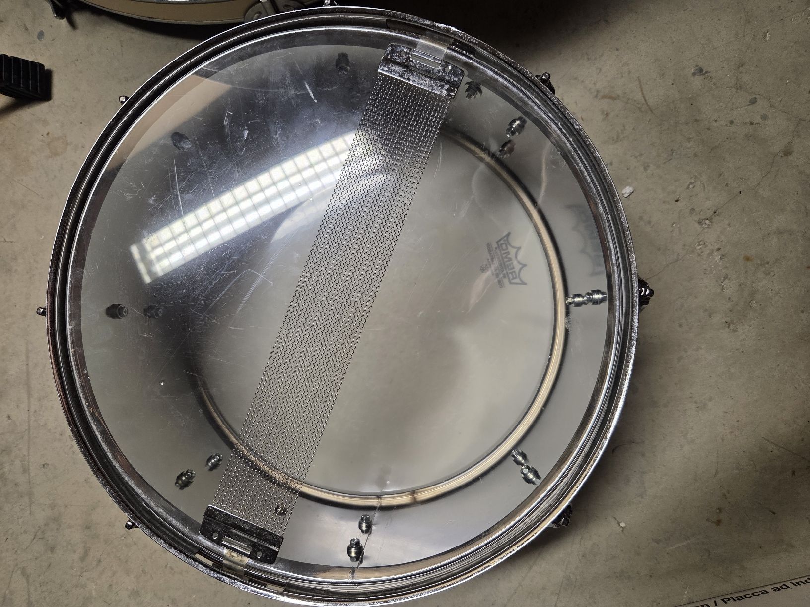 Musikinstrumente: Snare Drum gebraucht Chrom mit Remo Fell – Gebraucht aus Steffisburg von Daddy_cool 1