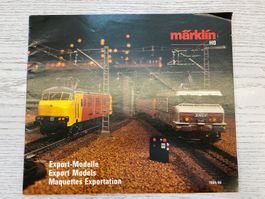 Märklin 1989/90 Export Modelle