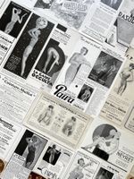 Unterwäsche / Sous-vêtements - 40 alte Werbungen /Publicités