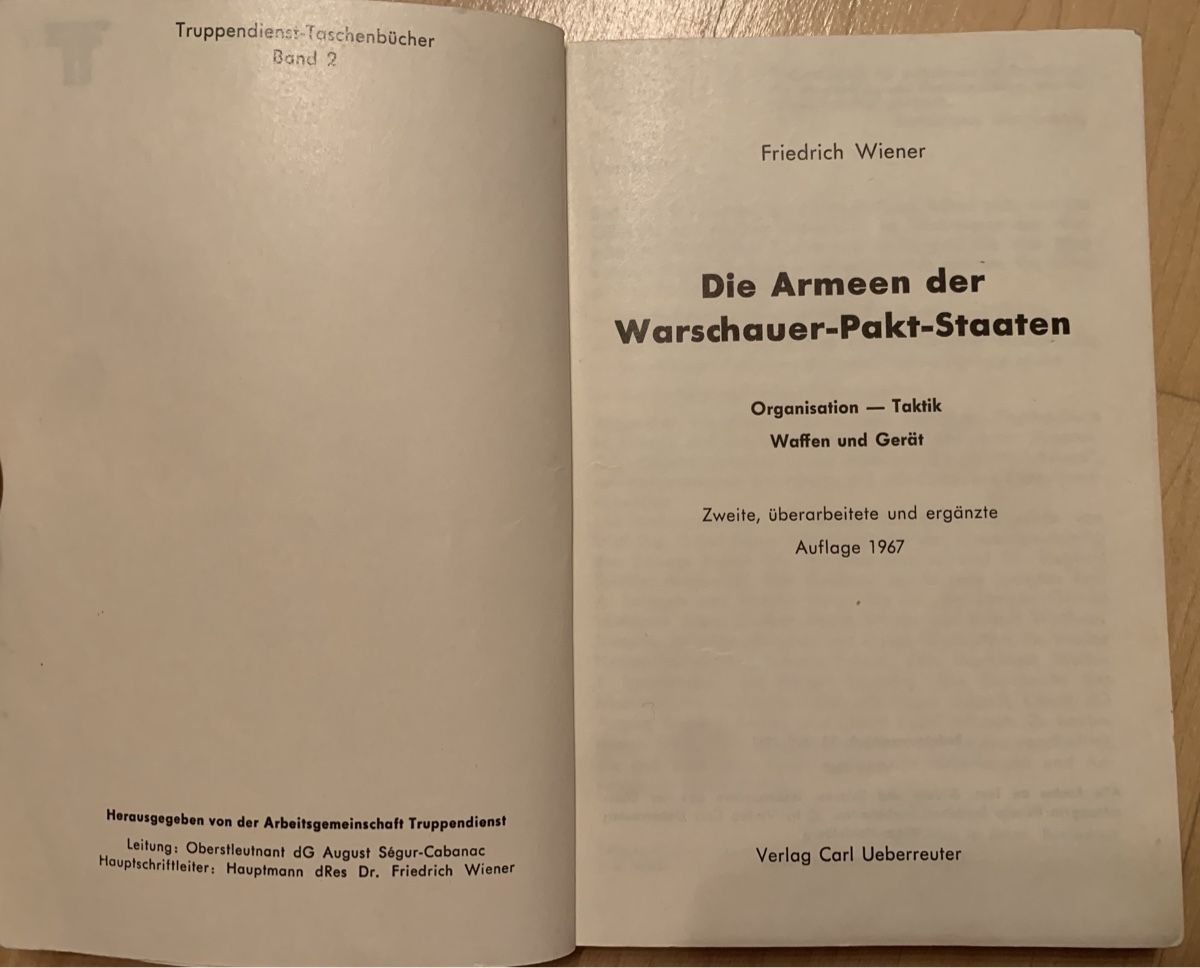 Libri: 3 Truppendienst- Taschenbücher – Usato da Goldingen venduto da Bergler012 2