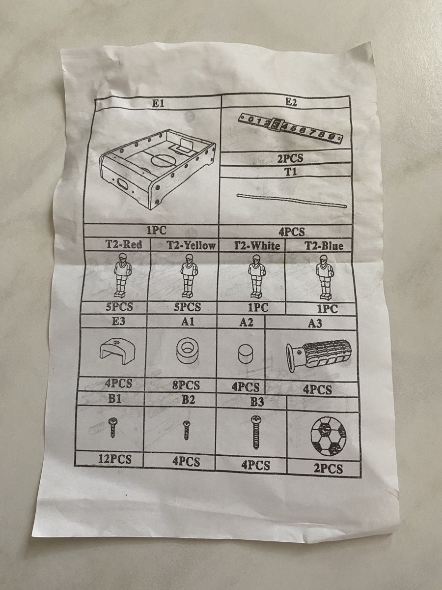 Giochi: Tischfussball – Nuovo (secondo la descrizione) da Russikon venduto da mofu961 2