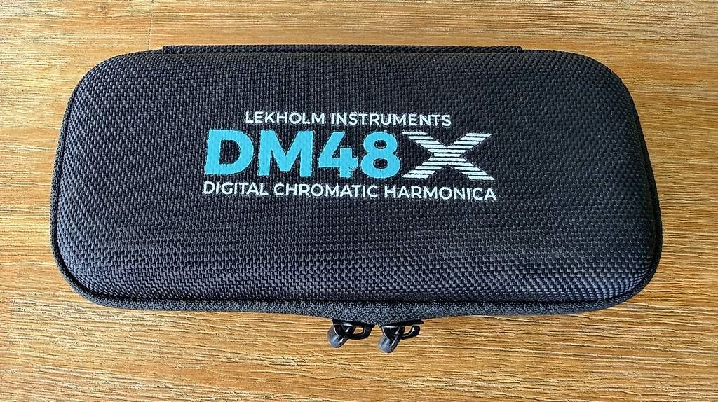 Musikinstrumente: Lekholm DM48X Digital Chromatic Harmonica – Neu (gemäss Beschreibung) aus Boll von Grappa