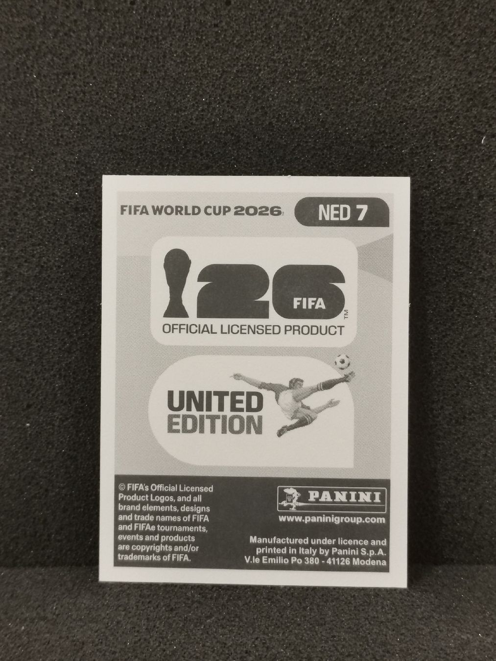 Panini Carte collezionabili: Panini Wm 2026 Sticker :Nathan Aké Ned 7 – Usato da Einsiedeln venduto da sza_588x 1