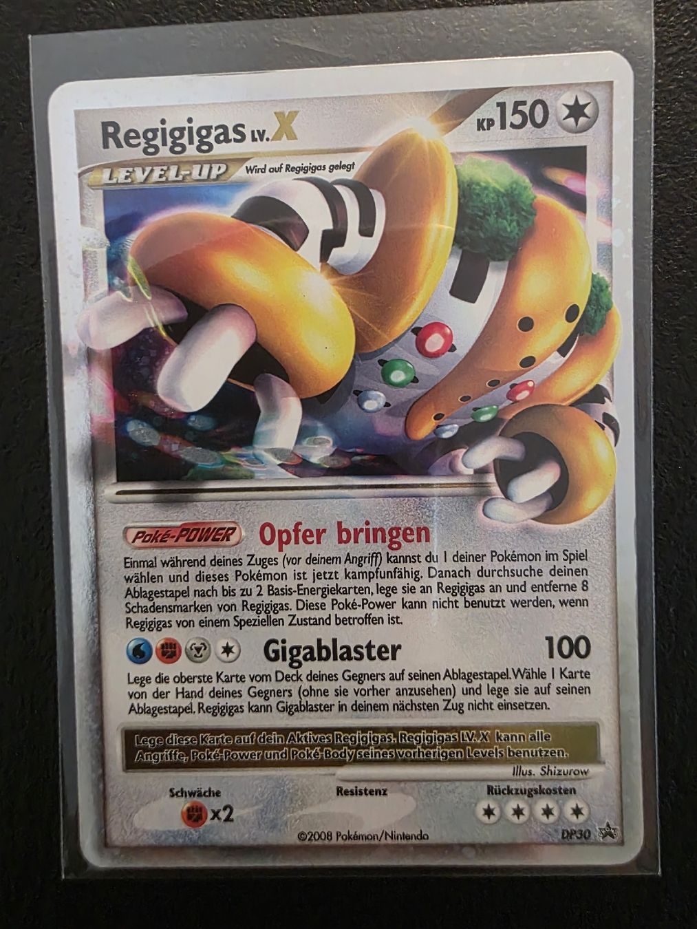 Pokémon Carte collezionabili: Pokémon Regigigas LV.X DP30 NM – Usato da Frick venduto da S_Richi