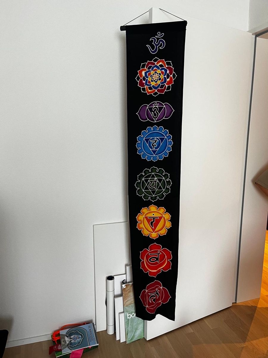 Tutte le decorazioni: Wandbehang Chakra Symbole- Neuwertig – Nuovo (secondo la descrizione) da Zürich venduto da JasminNebl