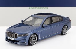 BMW - 7-SERIES ALPINA B7 LCI (G12) 2023 - BLUE MET  1/18 NEU