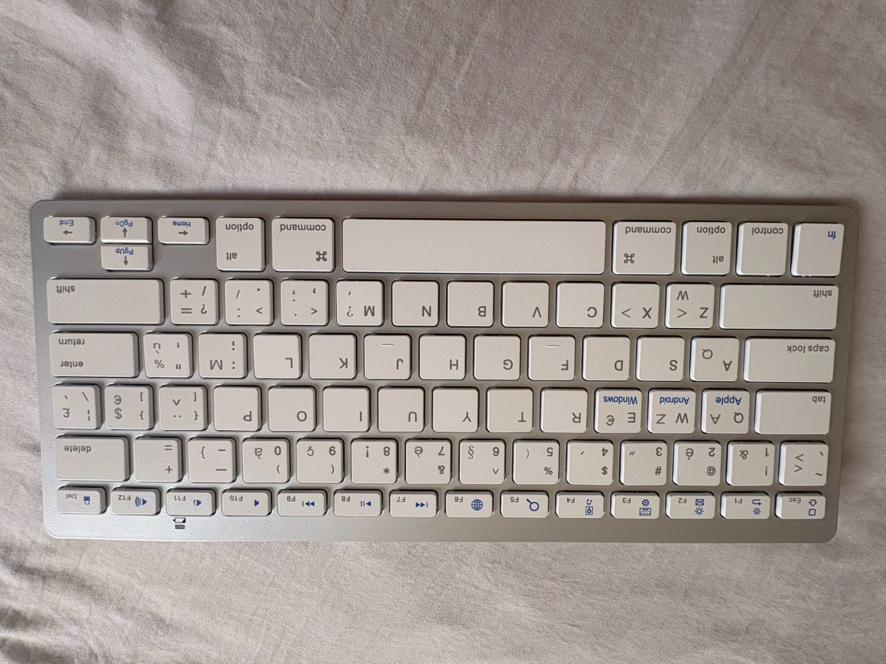 Tastiere: Clavier sans fil aluminium QWERTZ Mac/Windows/Android – Usato da Payerne venduto da del_p2fd