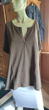 Damen T-Shirt gr. 52 braun