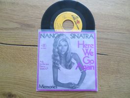 Nancy Sinatra - Here We Go Again, Single Schallplatte Top!