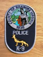 Country of Roanoke Virginia K-9 Police - Patch