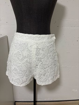 Ermanno Scervino Shorts Spitze weiss Grösse 40