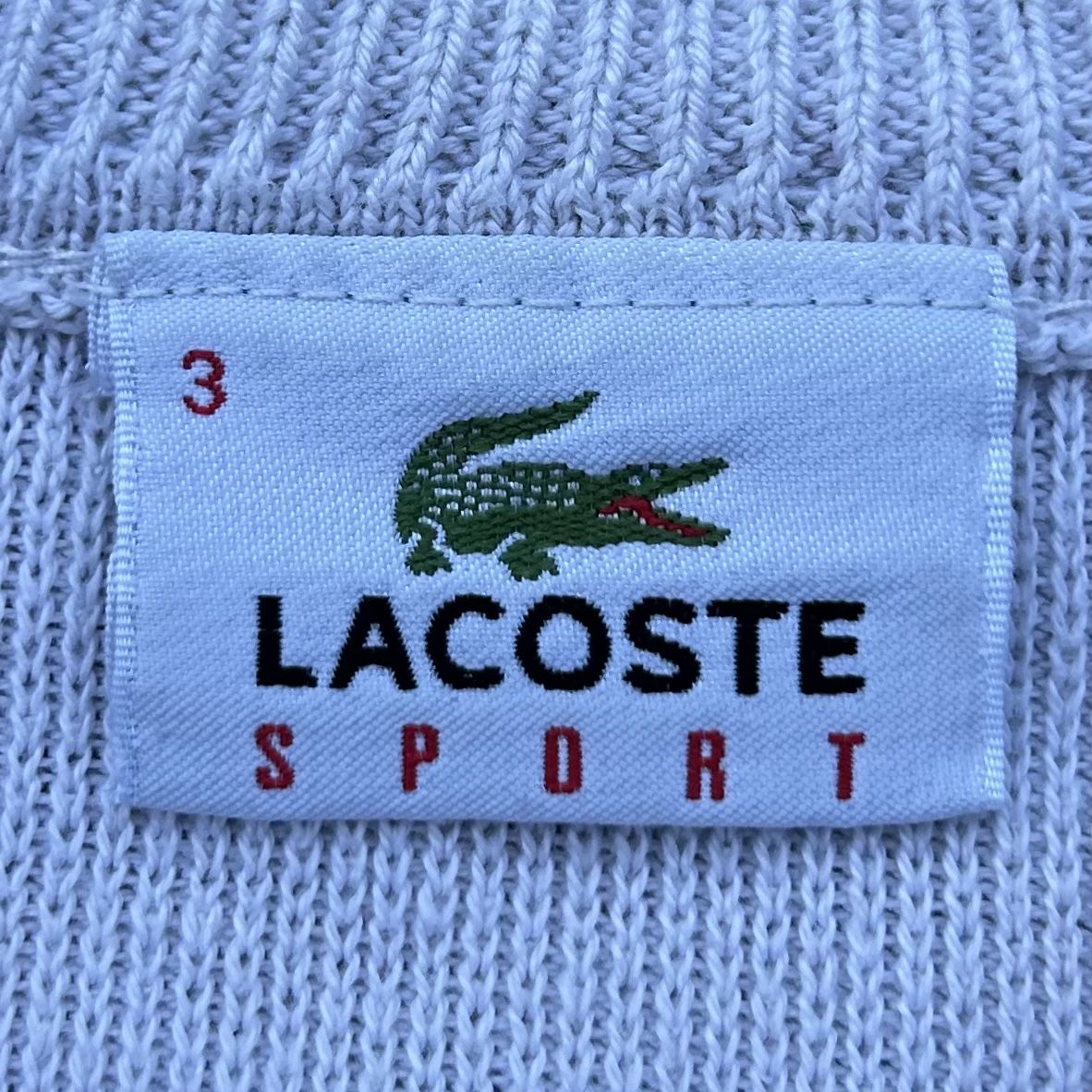 Lacoste Maglioni & Felpe: Vintage Lacoste Stripped Sweatshirt – Usato da brent venduto da fukusapes 3
