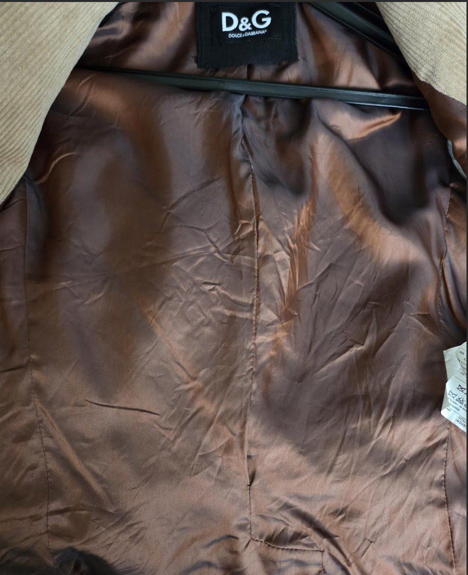 Dolce & Gabbana Giacche: Dolce & Gabbana Cord Blazer – Usato da Engelberg venduto da ben_w6lm 5