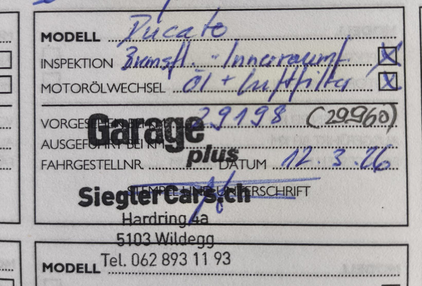 Mobile-home: Wohnmobil Fiat Ducato Bürstner – D'occasion à Schinznach Bad par mei_j5dm 9