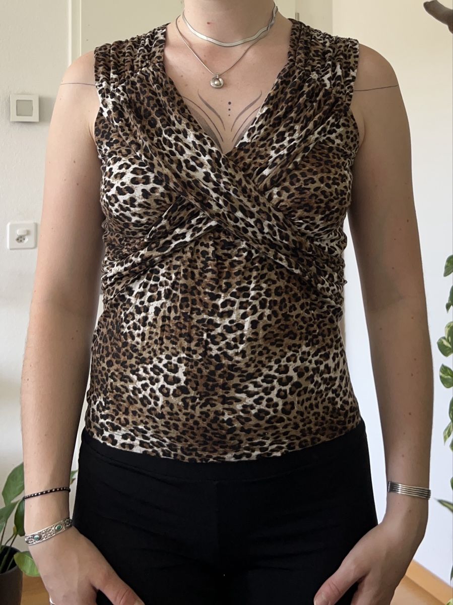 Top: Leo-Muster Top – Usato da Aesch BL venduto da noe_xz5r