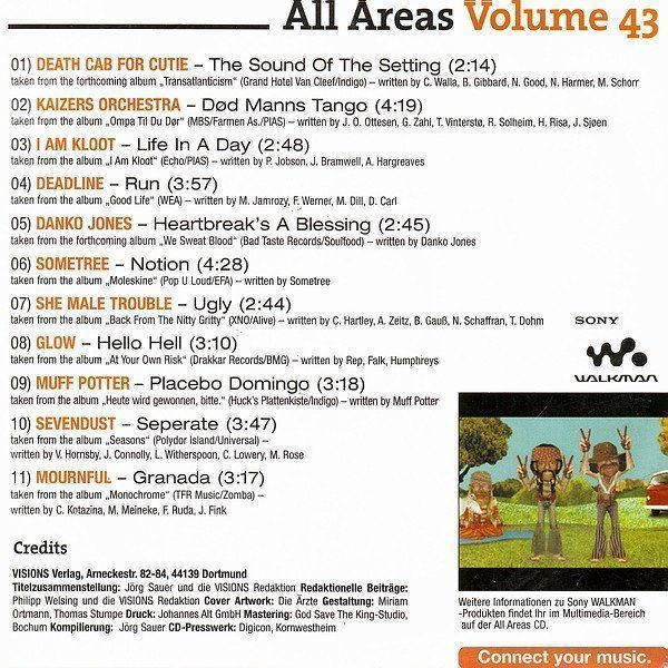 CD: All Areas Volume 43 F15 – Usato da Sessa venduto da fraenklishop 1