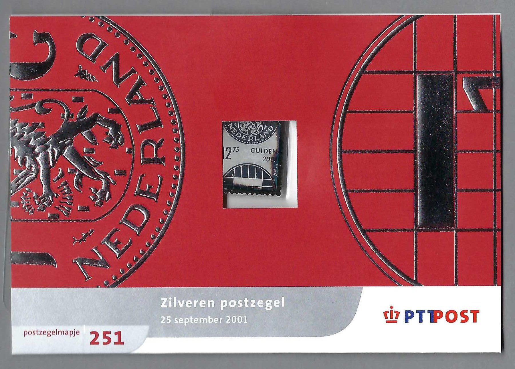 Alle Briefmarken: 2001, NIEDERLAND SILBERMARKE 999 – Gebraucht aus Pura von ulisse1957