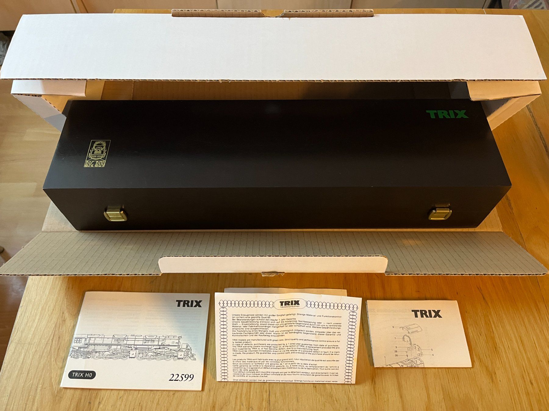 Trix 22599, Big Boy 4015 Union Pacific, H0 GS Sound, OVP (Gebraucht) in ...