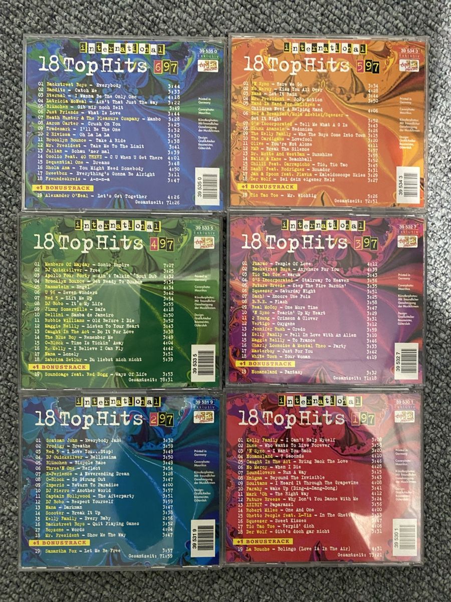 CDs: 31 CD Sampler, Top Hits Jahre 1996-2000 – Gebraucht aus Diessbach b. Büren von cowansville 2